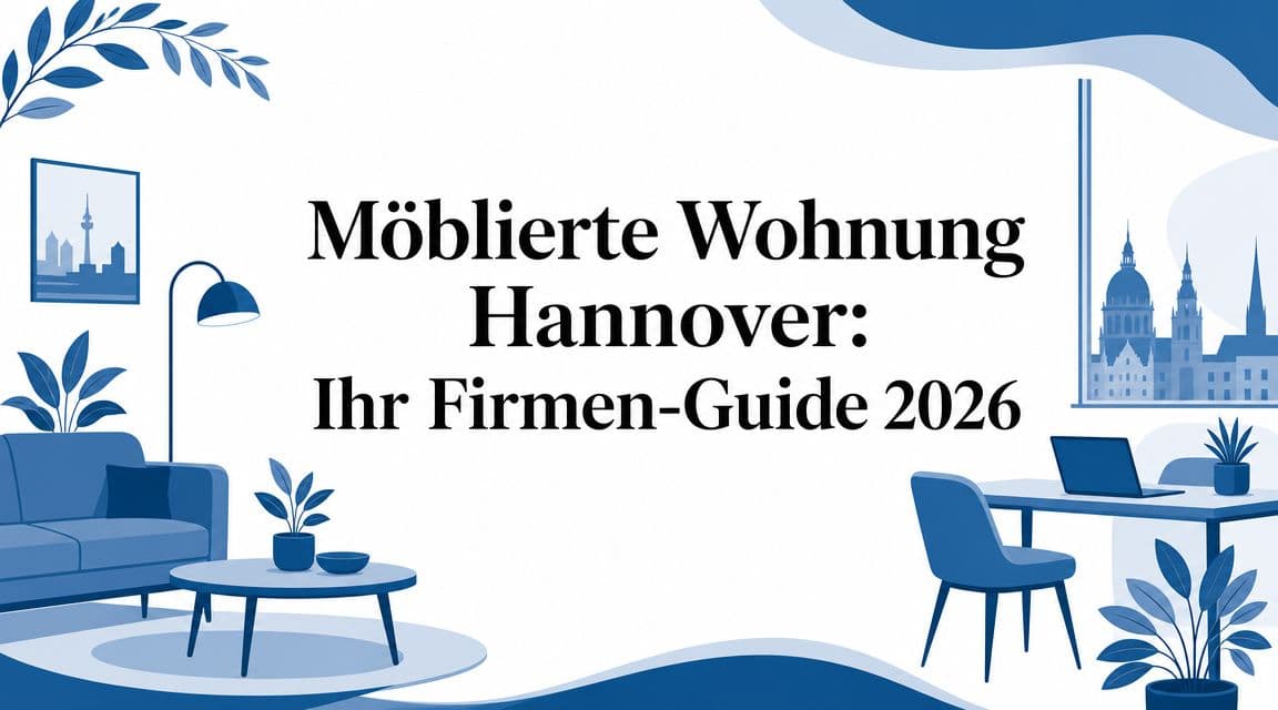 Möblierte Wohnung Hannover: Ihr Firmen-Guide 2026